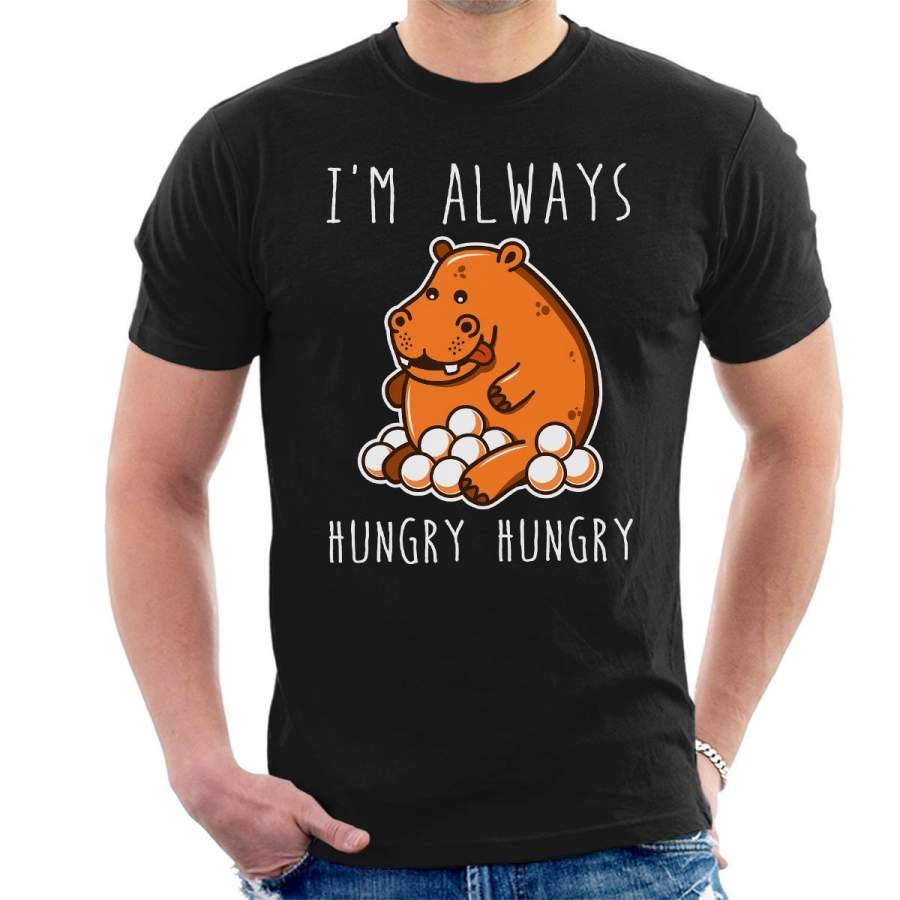 Hungry Hungry Hippos Men’s T-Shirt