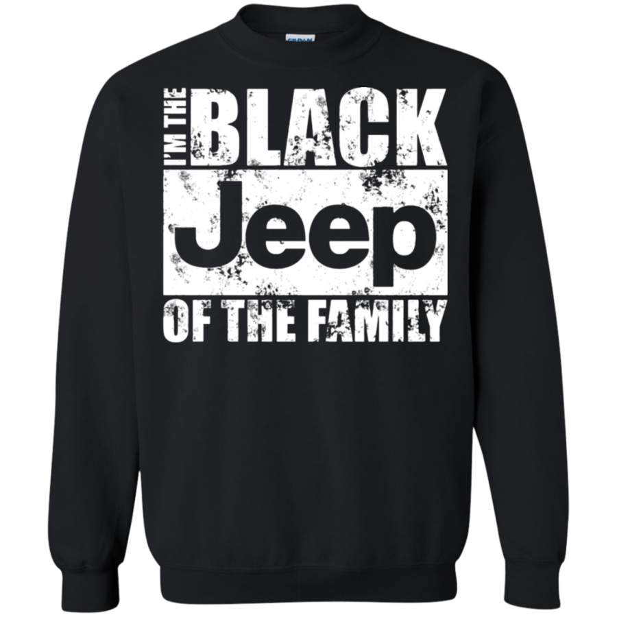 AGR I_m Black Jeep Of The Family Sweatshirt