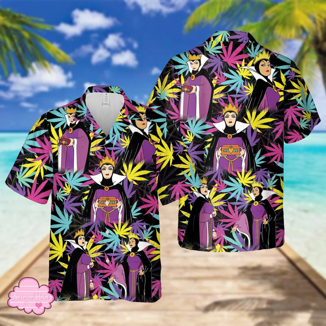 Tropical Evilqueen Hawaii Shirt 011 Ha5334