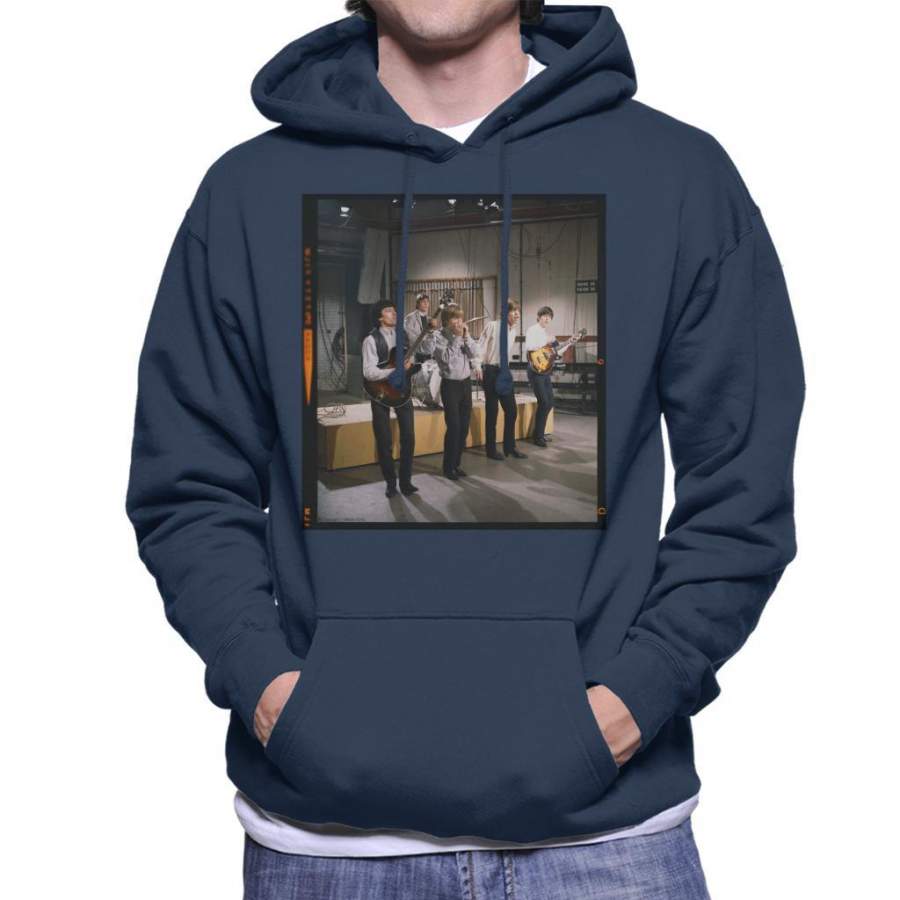 TV Times Rolling Stones TV Performance 1963 Men’s Hooded Sweatshirt