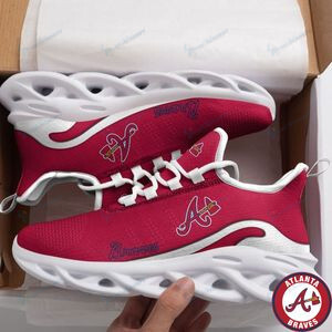 Atlanta Braves Yezy Running Sneakers Bg57