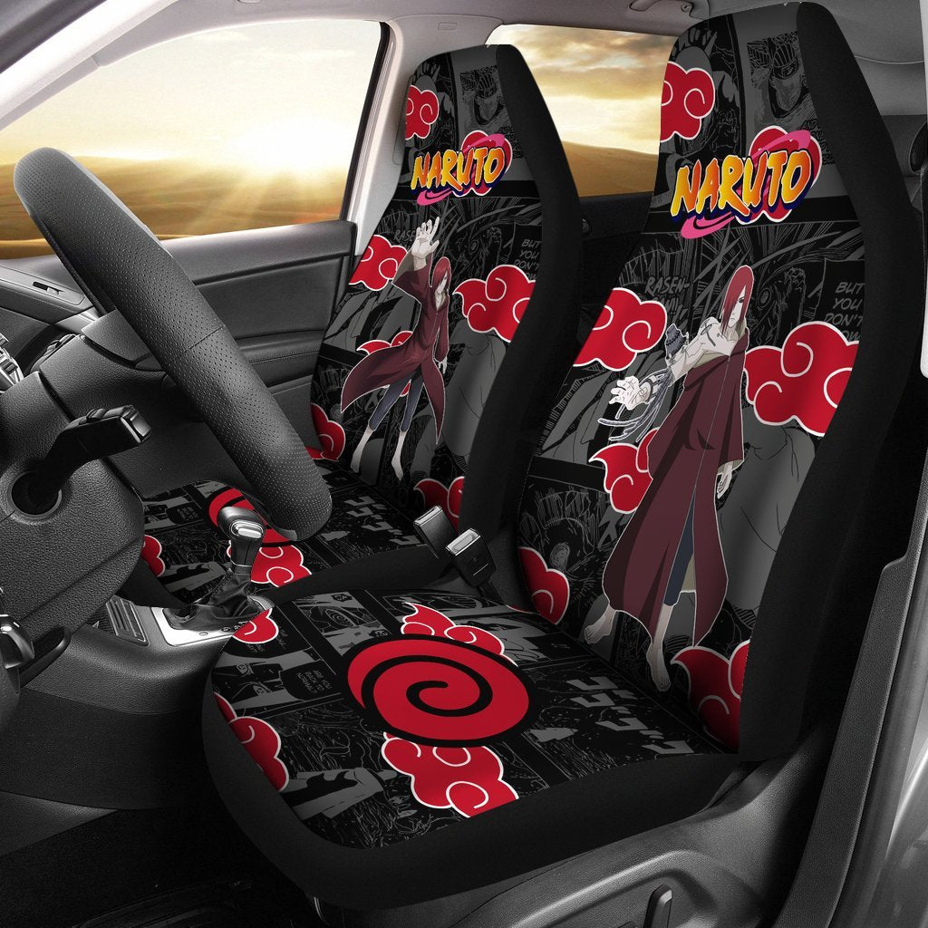 Akatsuki Nagato Car Seat Covers Naruto Anime Car Accessories