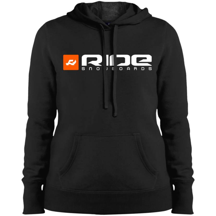 Ride Snowboards Ladies’ Pullover Hooded Sweatshirt T-Shirt