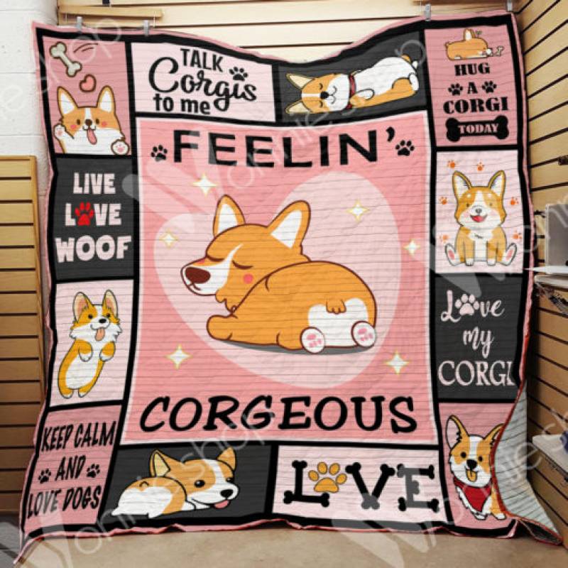 Corgi Dog Blanket NOV0201 76O50