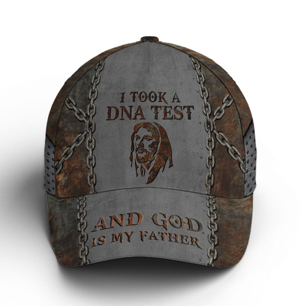 Baseball Cap For God Lovers Chain Rust And Metallic Coolspod