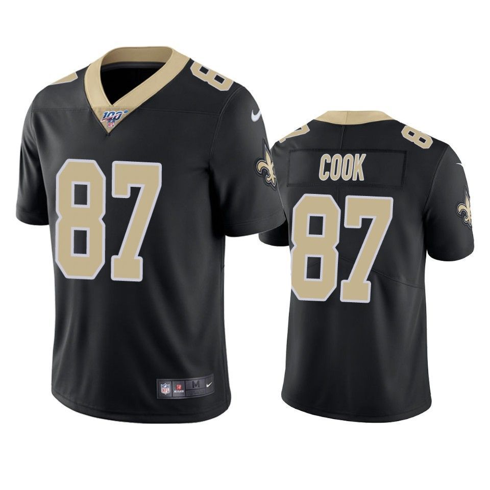 New Orleans Saints Jared Cook Limited Jersey Black 100Th Season