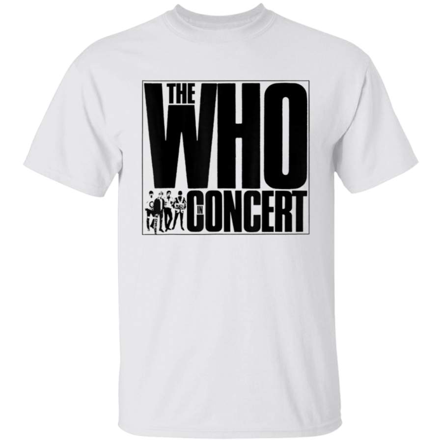 The Who Official In Concert TShirt