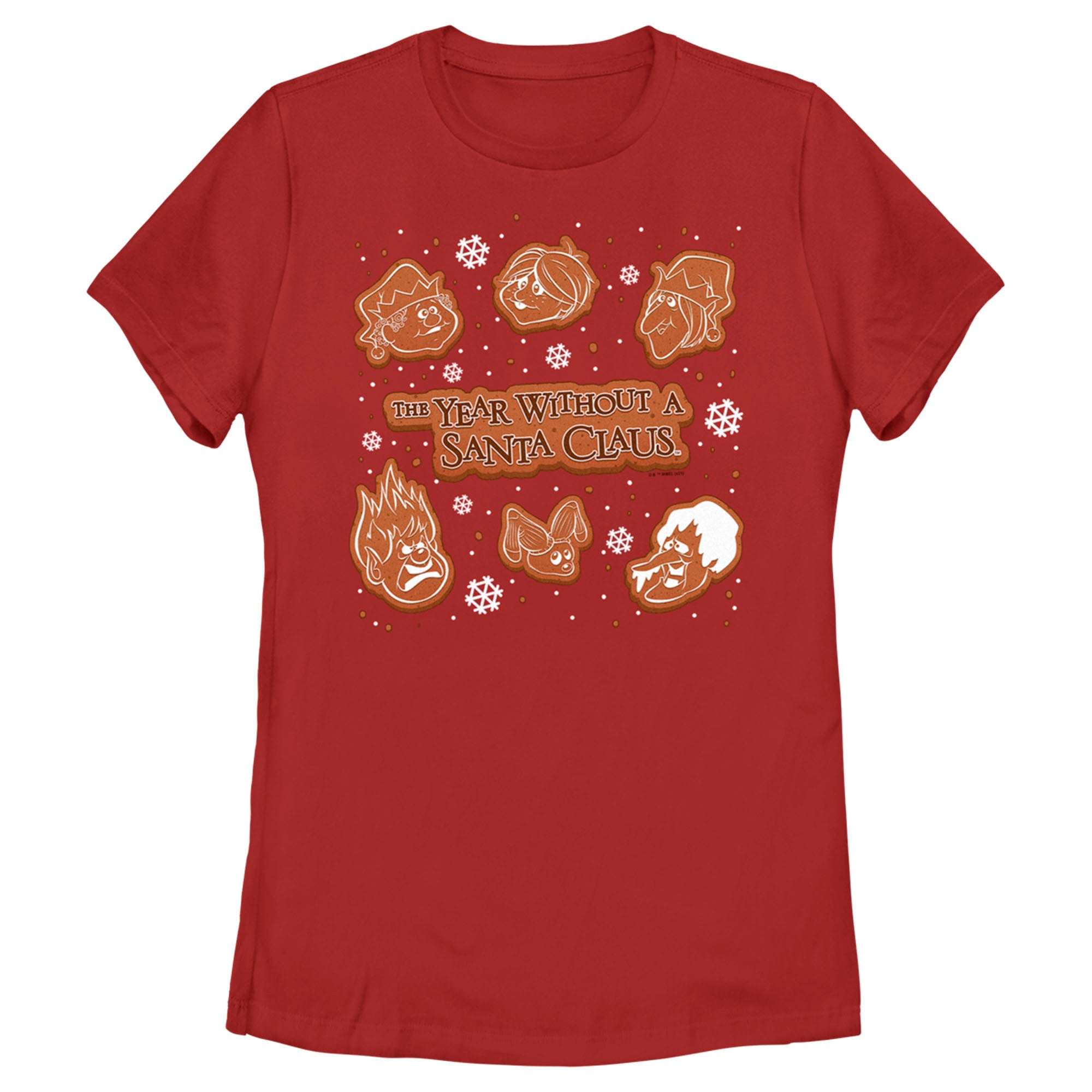 The Year Without A Santa Claus Women’S Gingerbread Squad  T-Shirt