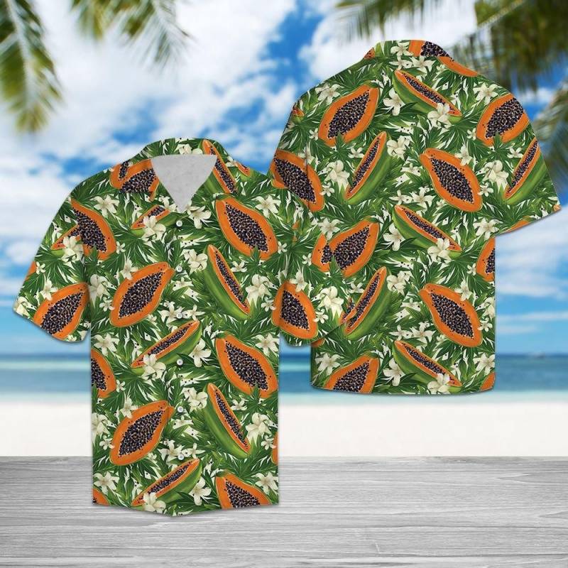 Artsyhomes Papaya Tropical Hawaiian Ha56067