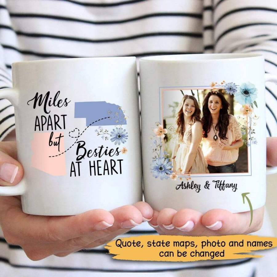 Family – Long Distance Friendship Personalized Photo Mug