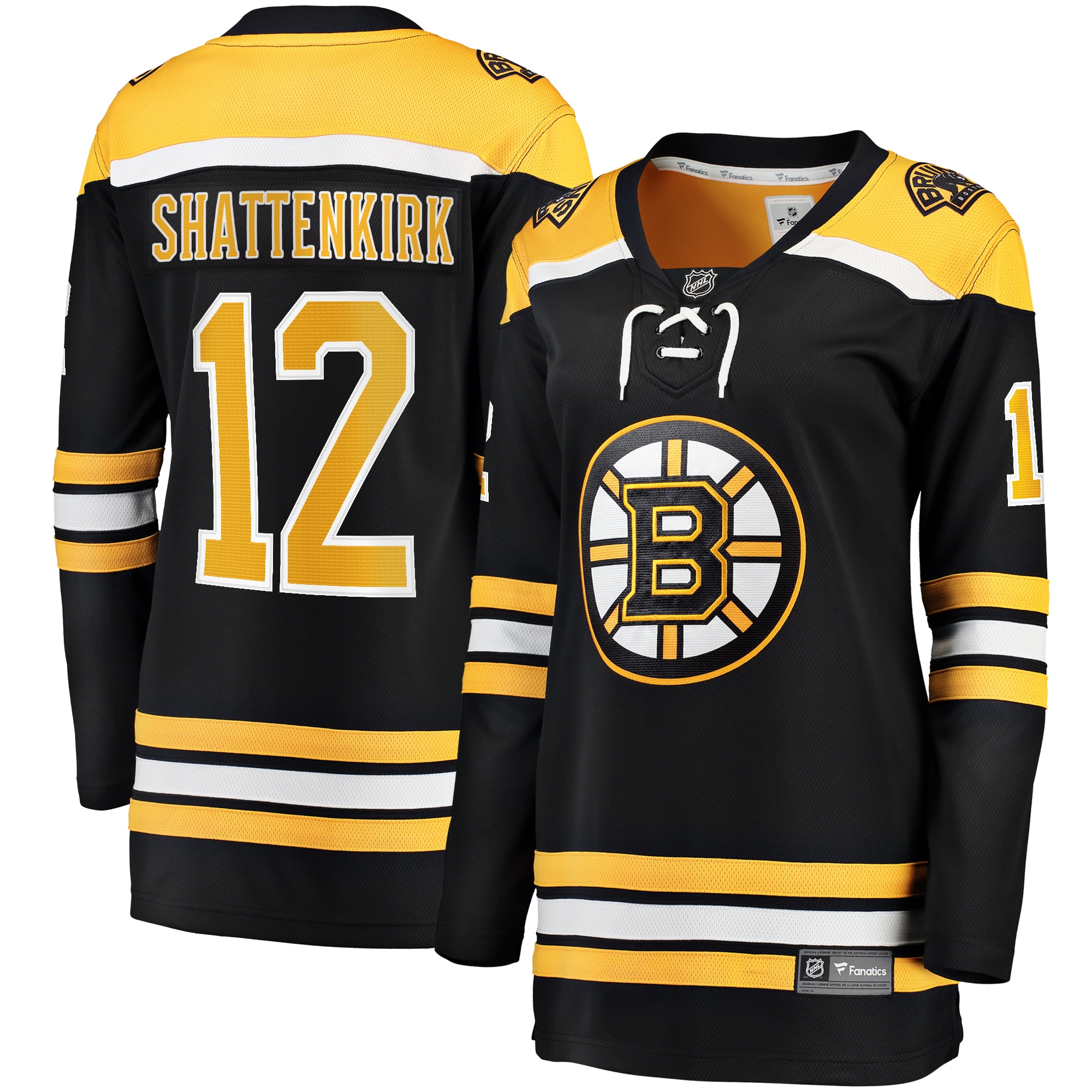 Women's Boston Bruins Kevin Shattenkirk Black Home Breakaway Player Jersey