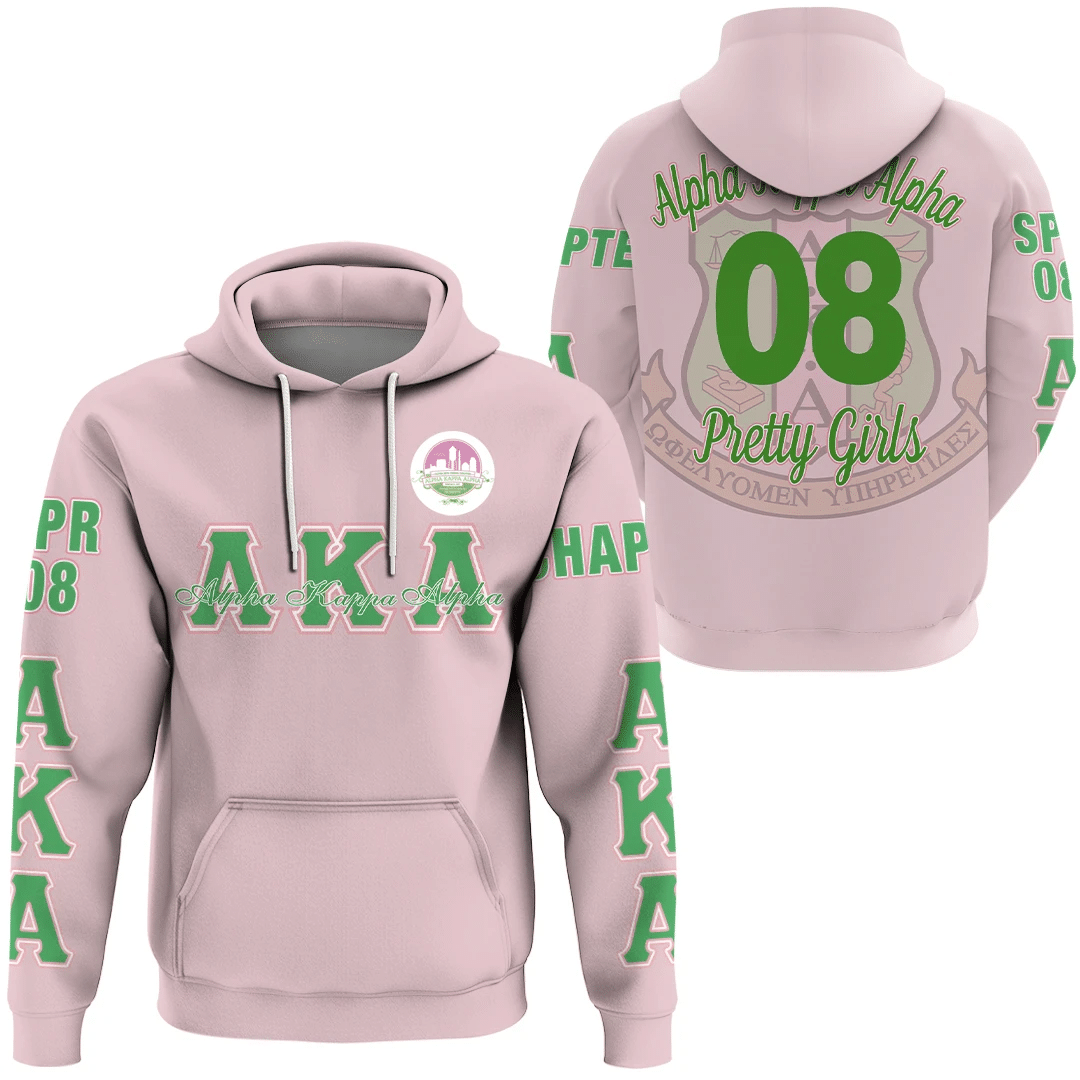 Africa Zone Hoodie – Alpha Kappa Alpha – The Alpha Zeta Omega Chapter Pullover Hoodie A7