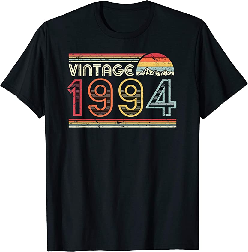 1994 Vintage Shirt, Birthday Gift Tee. Retro Style T-Shirt