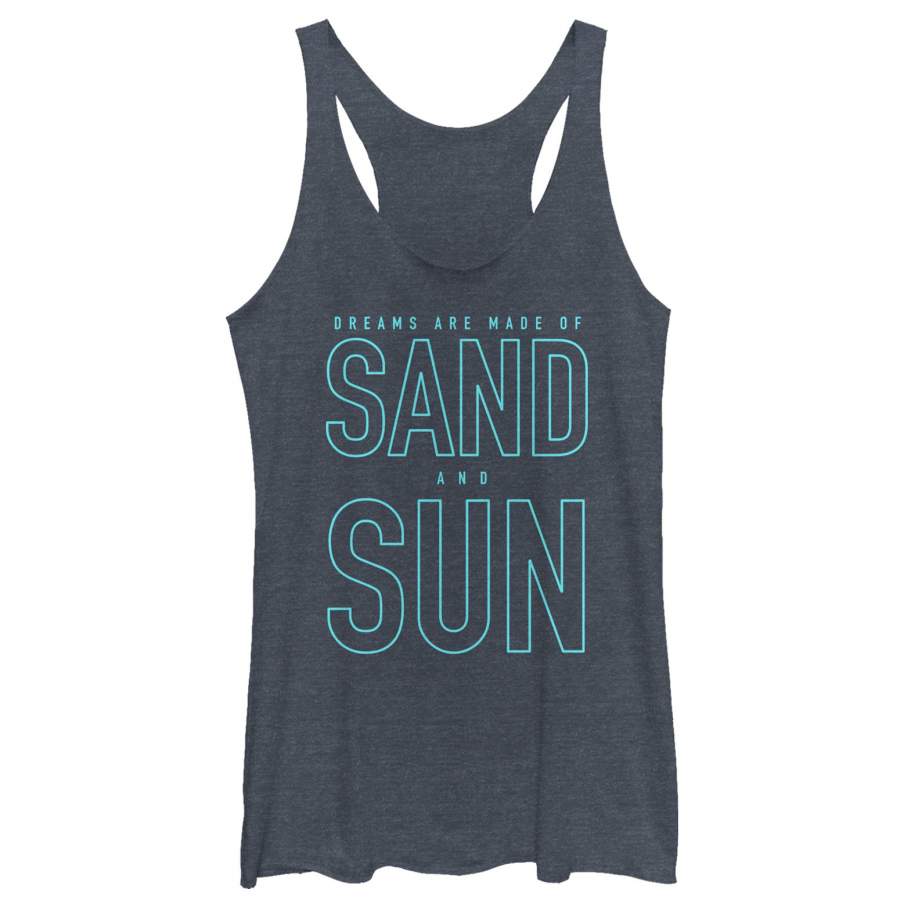 CHIN UP Women’s Sand and Sun Dreams  Racerback Tank