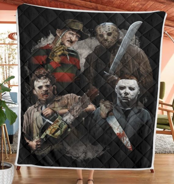 Halloween Gifts Halloween Is Comming Horror Movie Sherpa Or Quilt Blanket Hg