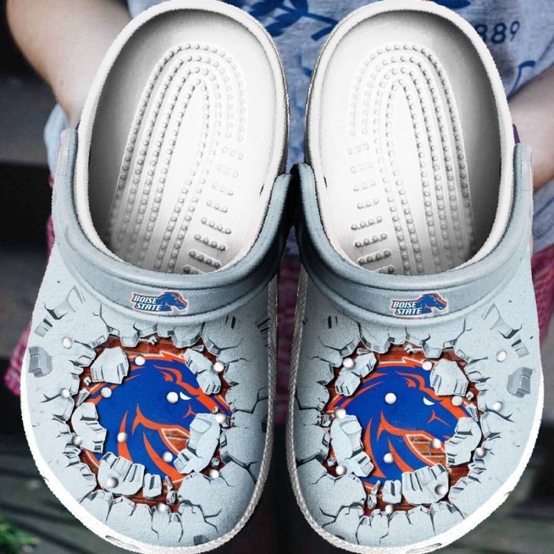 Boise State Broncos Tide clog Shoes