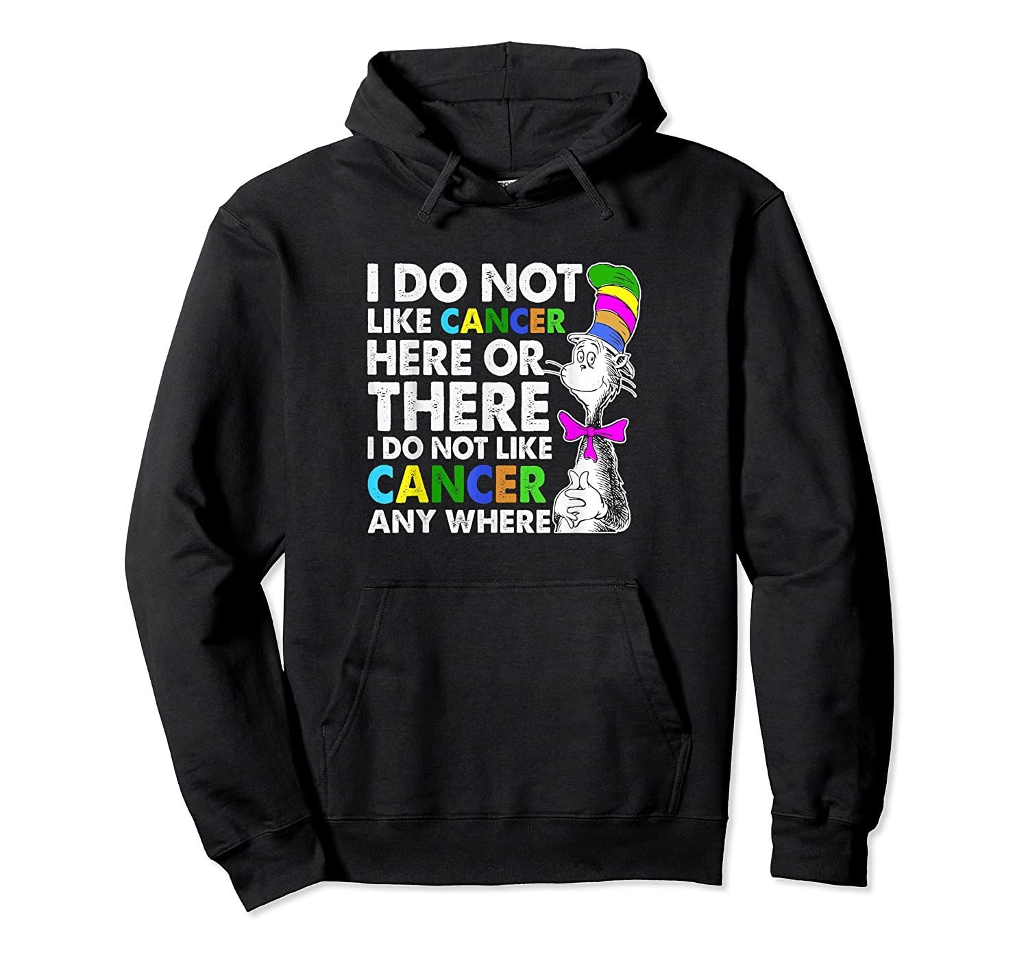 Vintage Retro I Do Not Like Cancer Apparel Here Or There Pullover Hoodie, T-Shirt, Sweatshirt