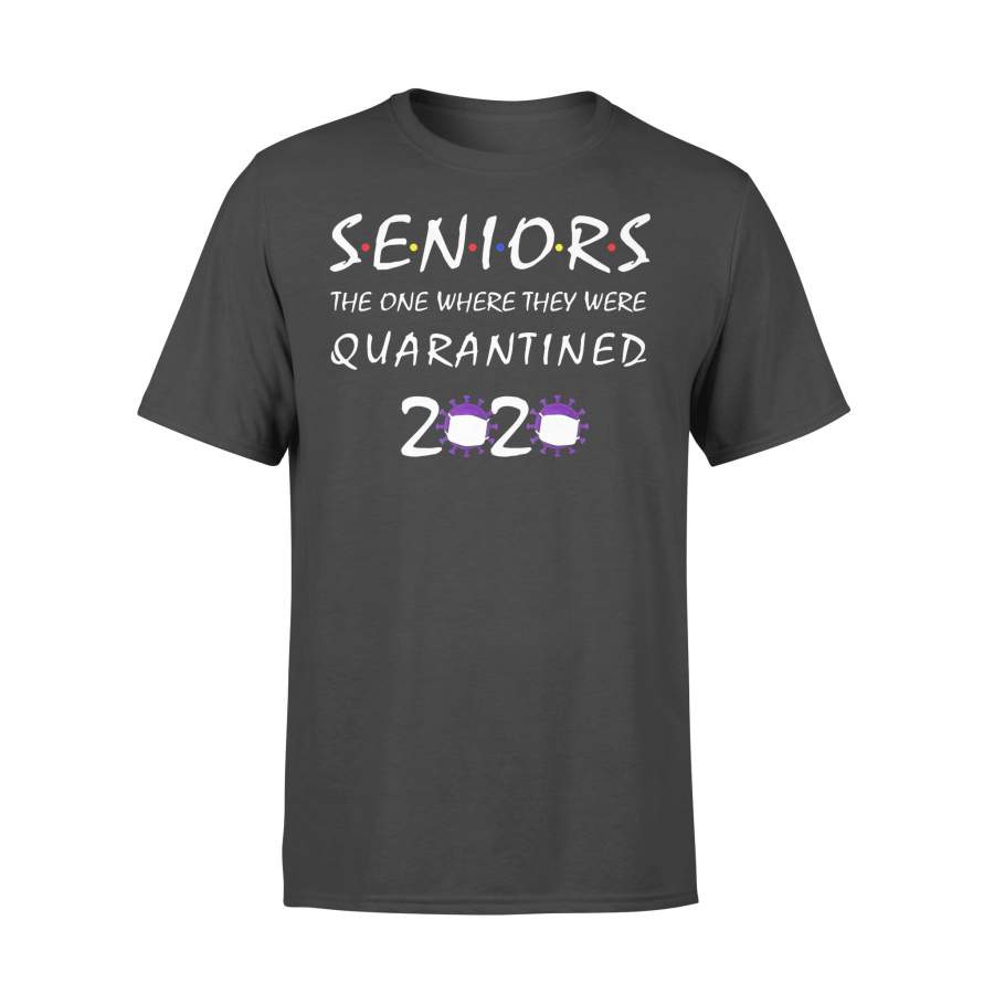 Class Of 2020 Graduation Senior Funny Quarantine Shirt