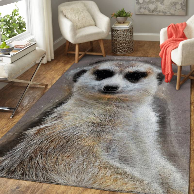 Suricate – Animals Area Rug Carpet