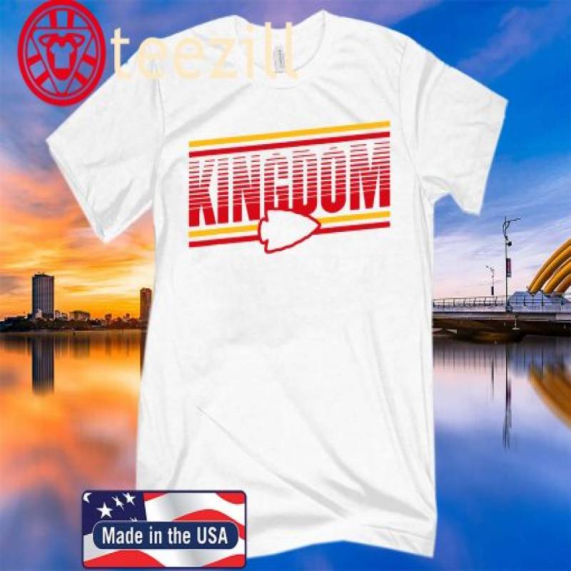 Official Kansas City KC Football Missouri Arrowhead Retro Chief White Shirts