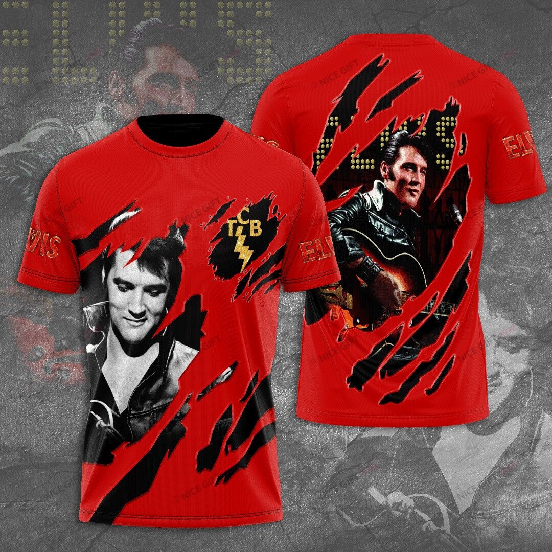 Elvis Presley 3D T-Shirt 3Ts-G2N5