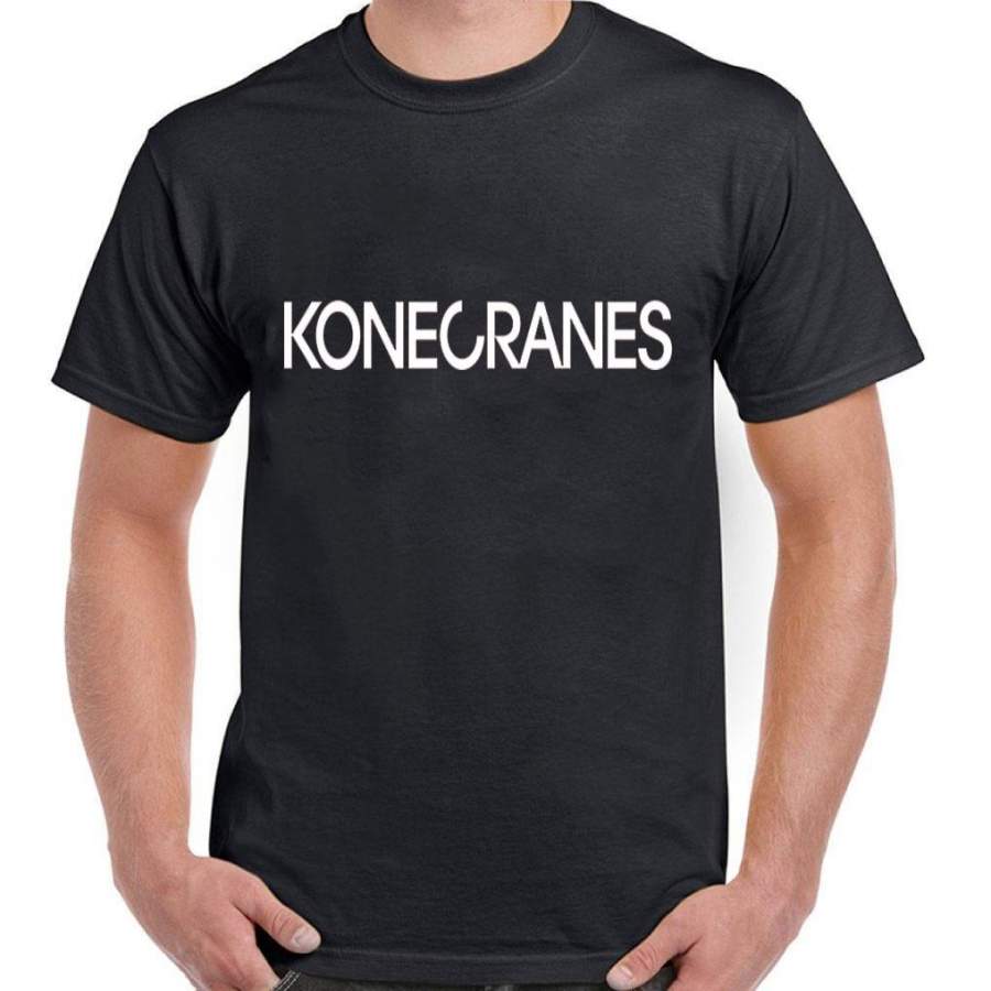 Konecranes Summer Fashion Men’s Cool Casual Cotton Printed Short Sleeved T-shirt