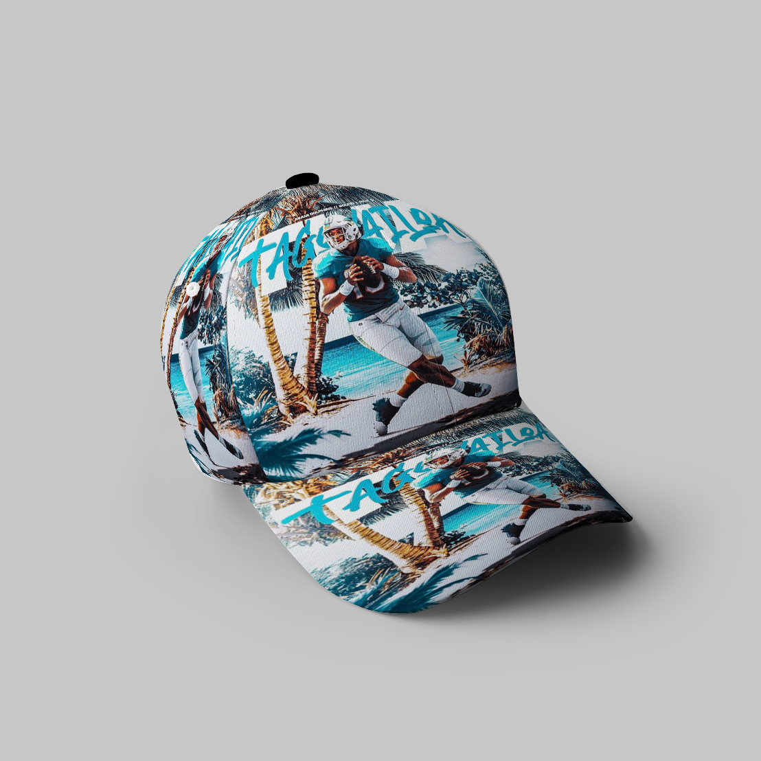 Miami Dolphins Tua Tagovailoa6 3D Printing Baseball Cap Classic Hat