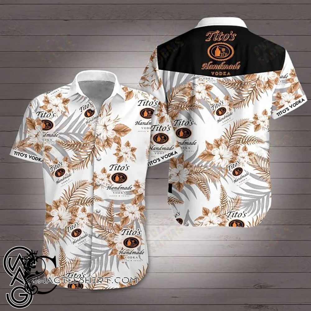 Beach Shirt Tito’S Vodka Hawaiian Shirt- Chillicothemall