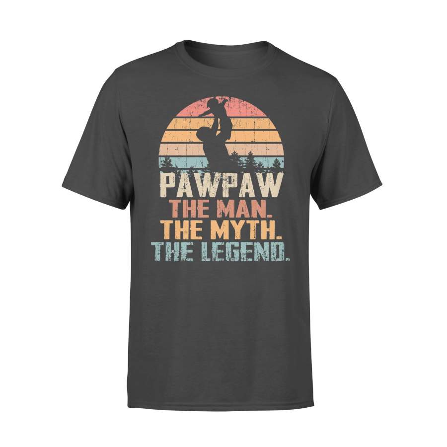 Father’s Day Pawpaw The Man The Myth The Legend Vintage T-shirt