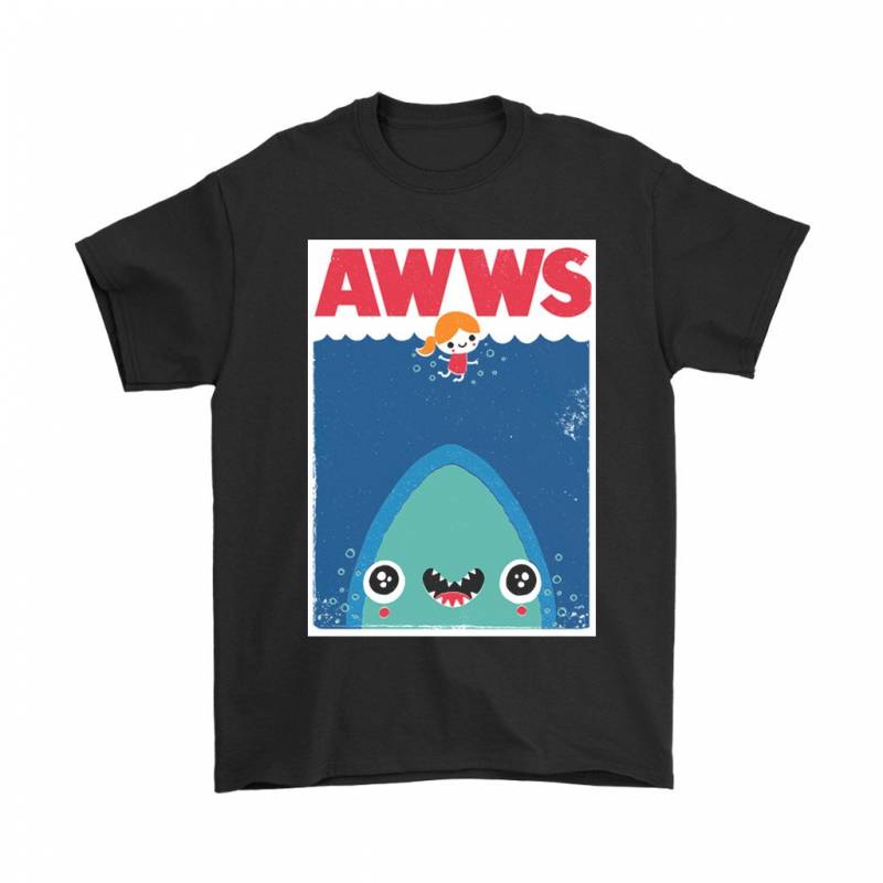 Awwws Cute Baby Shark Jaws Men’S T-Shirt