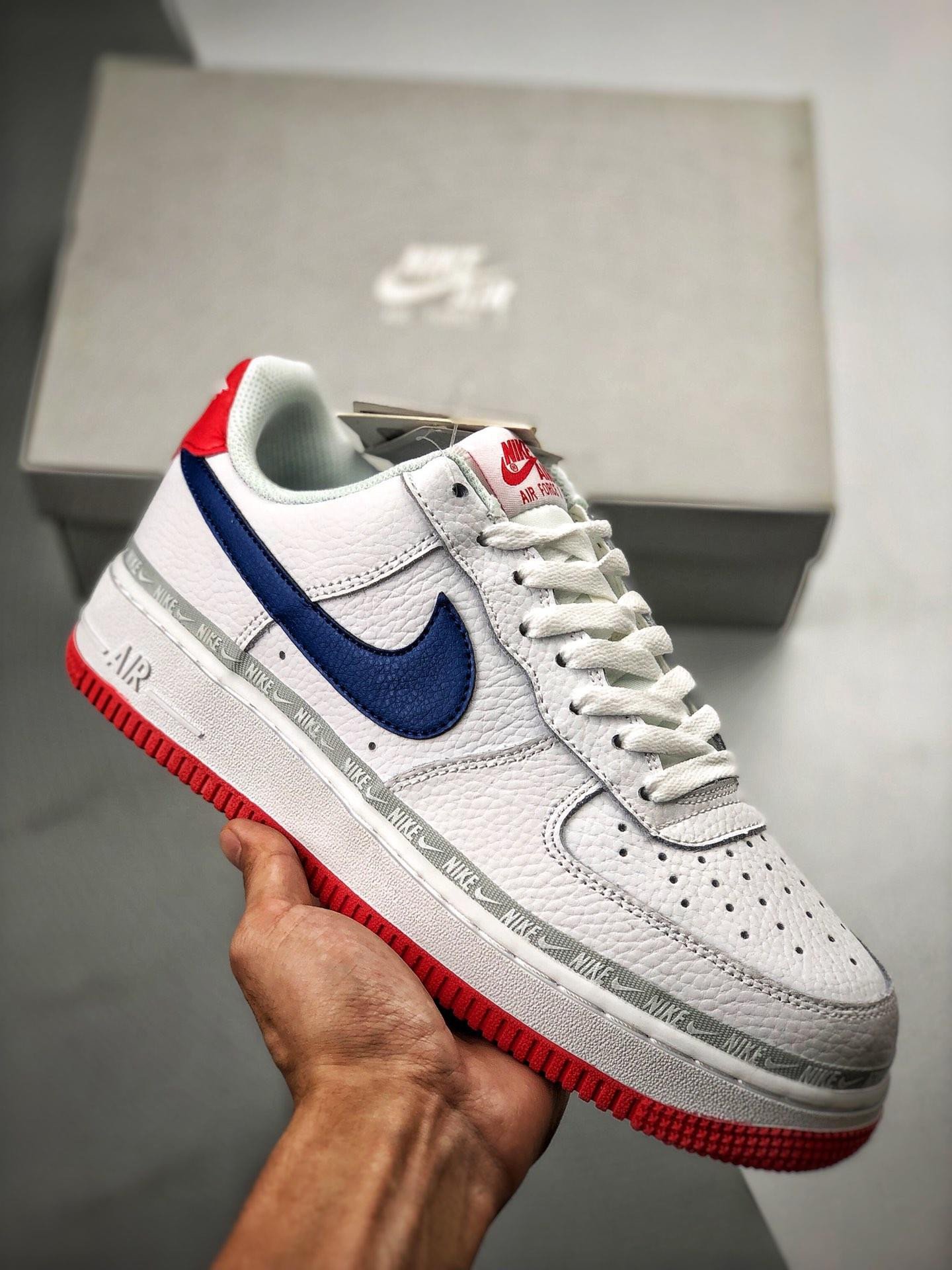 Nike Air Force 1 Low Puerto Rico Red White Blue 5340401