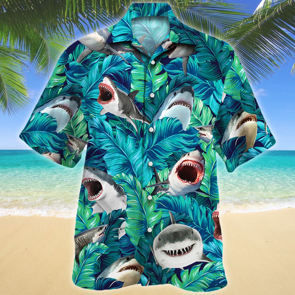 Shark Lovers Gift Hawaii Shirt Hawaiian Shirt For Men, Hawaiian Shirt For Women, Aloha Shirt