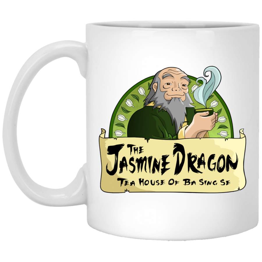 The Jasmine Dragon Tea House White Mug