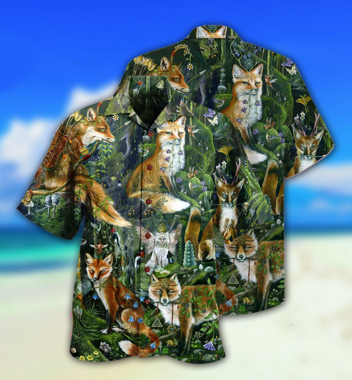 Fox Happy Always Smile Hawaii Shirt Lover Hawaii For Men Women Ha38010