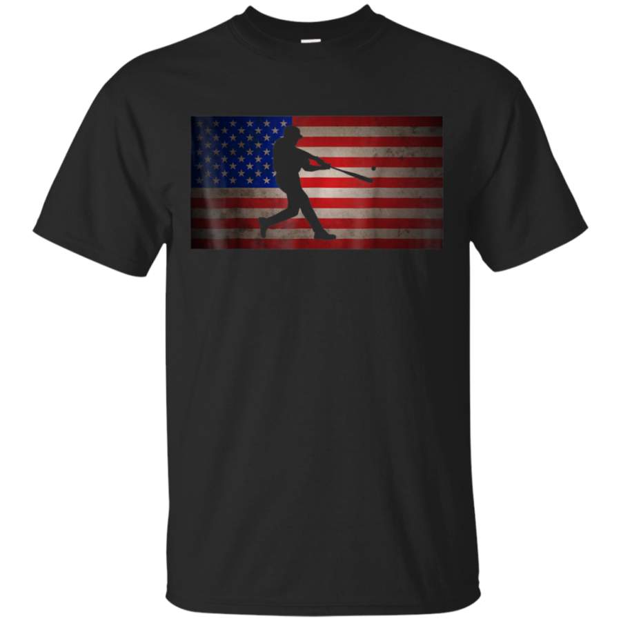 AGR American Flag Baseball T Shirt – Cool Baseball Tee