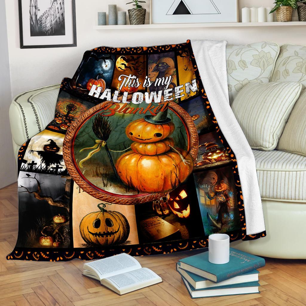 This Is My Halloween Fleece Blanket – Quilt Blanket