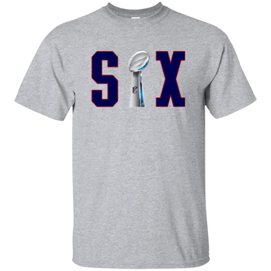 New England Patriots Super Bowl Sixth Time Shirt, Hoodie