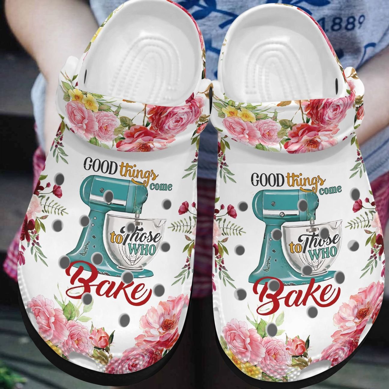 Baking Personalized Clog, Custom Name, Text, Color, Number Fashion Style For Women, Men, Kid, Print 3D Good Things