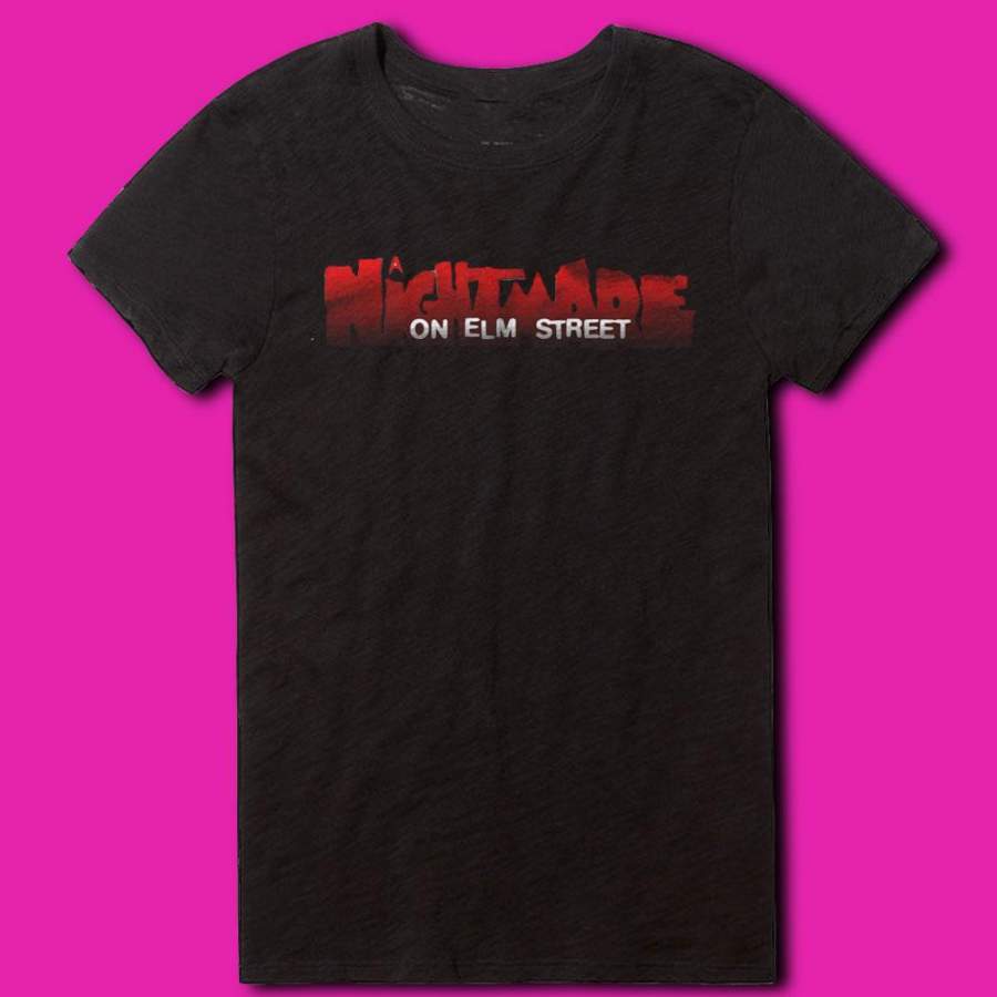 A Nightmare On Elm Street Logo Women’S T Shirt