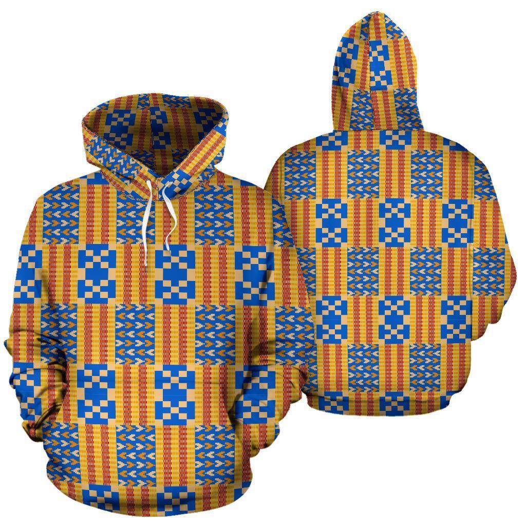 Greek Life Hoodie – Kente Pullover Weaving Style