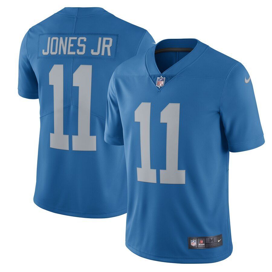 Marvin Jones Jr Detroit Lions Throwback Vapor Untouchable Limited Player Jersey Blue 2019