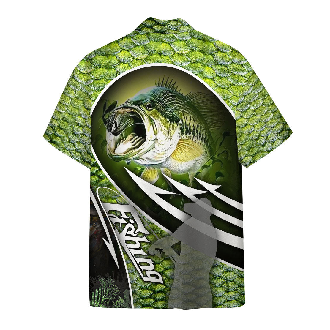 Gearhumans 3D Bass Fishing Hawaii Shirt Doodledong Shop