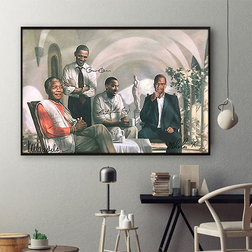 Black African Poster Awesome Afro Poster Prints Black Girl African Men Home Elegant Wall Art Home Decor