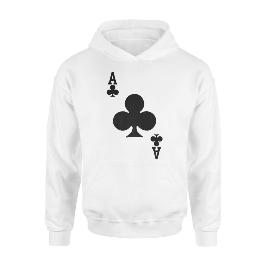 Ace Of Clubs Playing Card Halloween Costume Halloween Hoodie