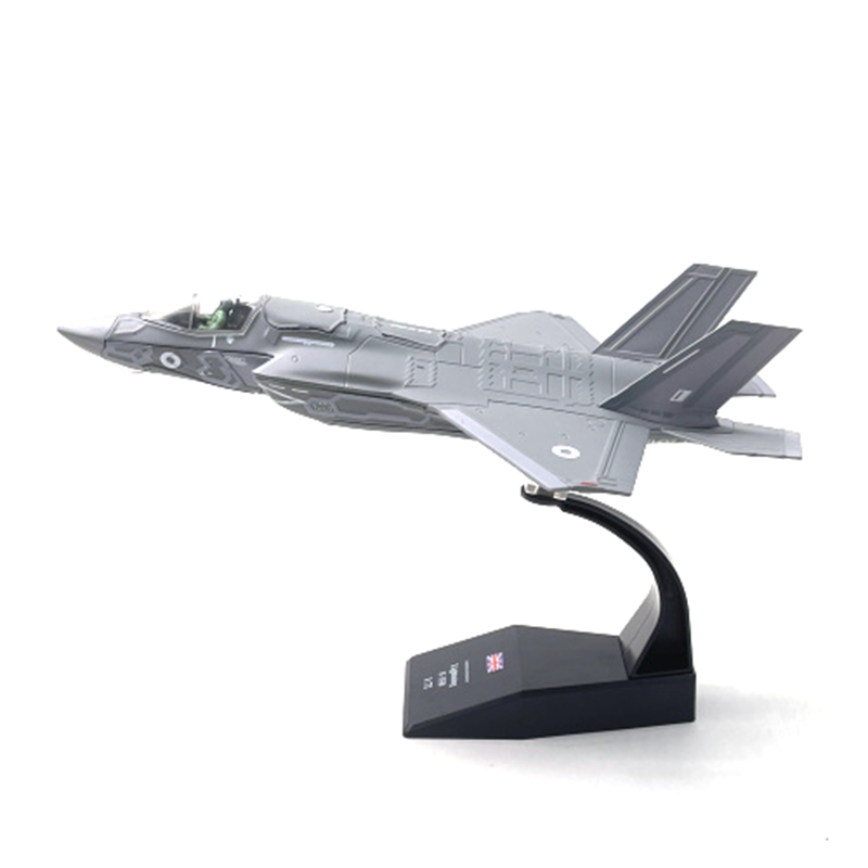 JASON TUTU Aircraft Model Diecast Metal 1/72 Scale British Air Force F35B Military Fighter Model Planes Drop Shipping alx
