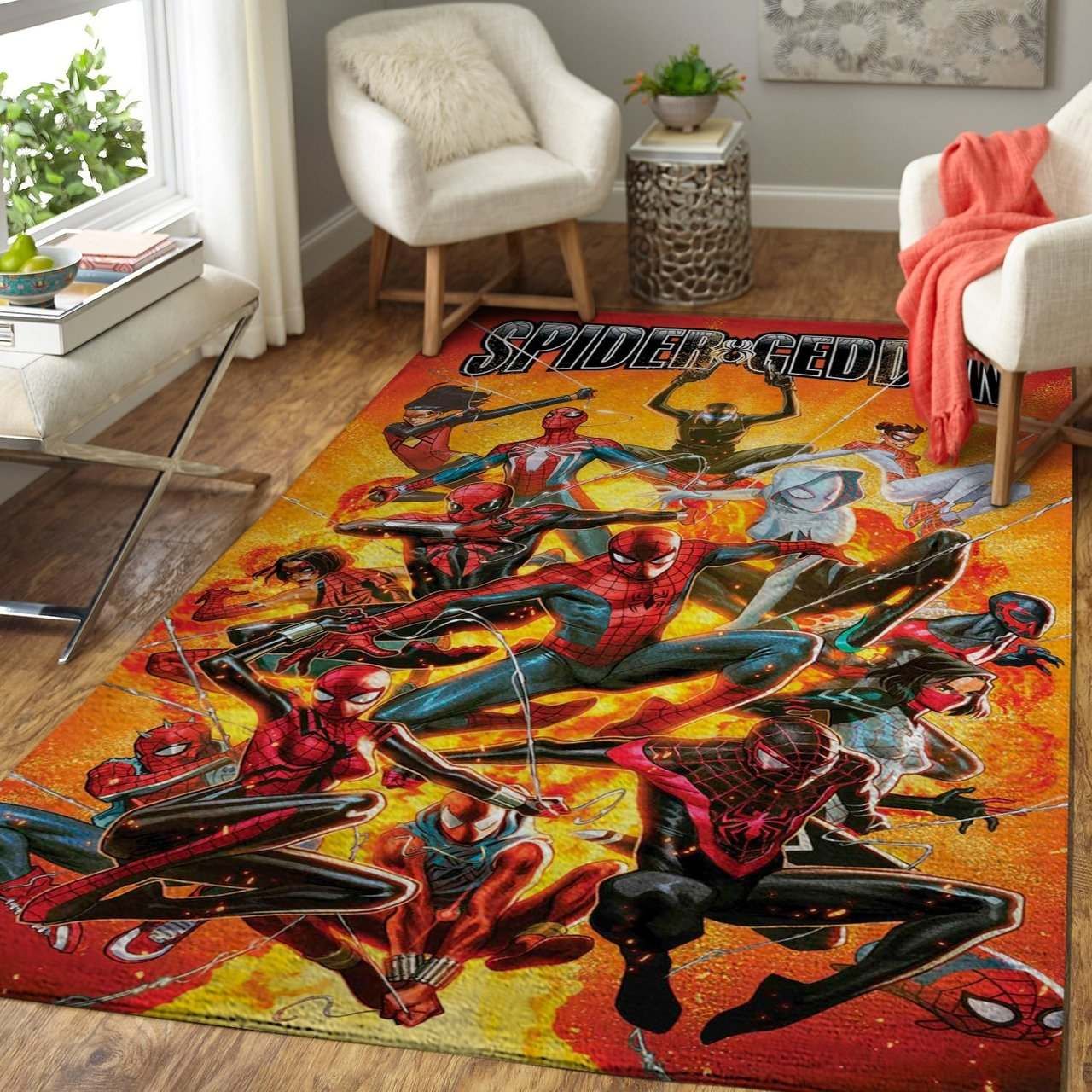 Spider Geddon Movies Area Rugs Living Room Carpet FN251221 Local Brands Floor Decor