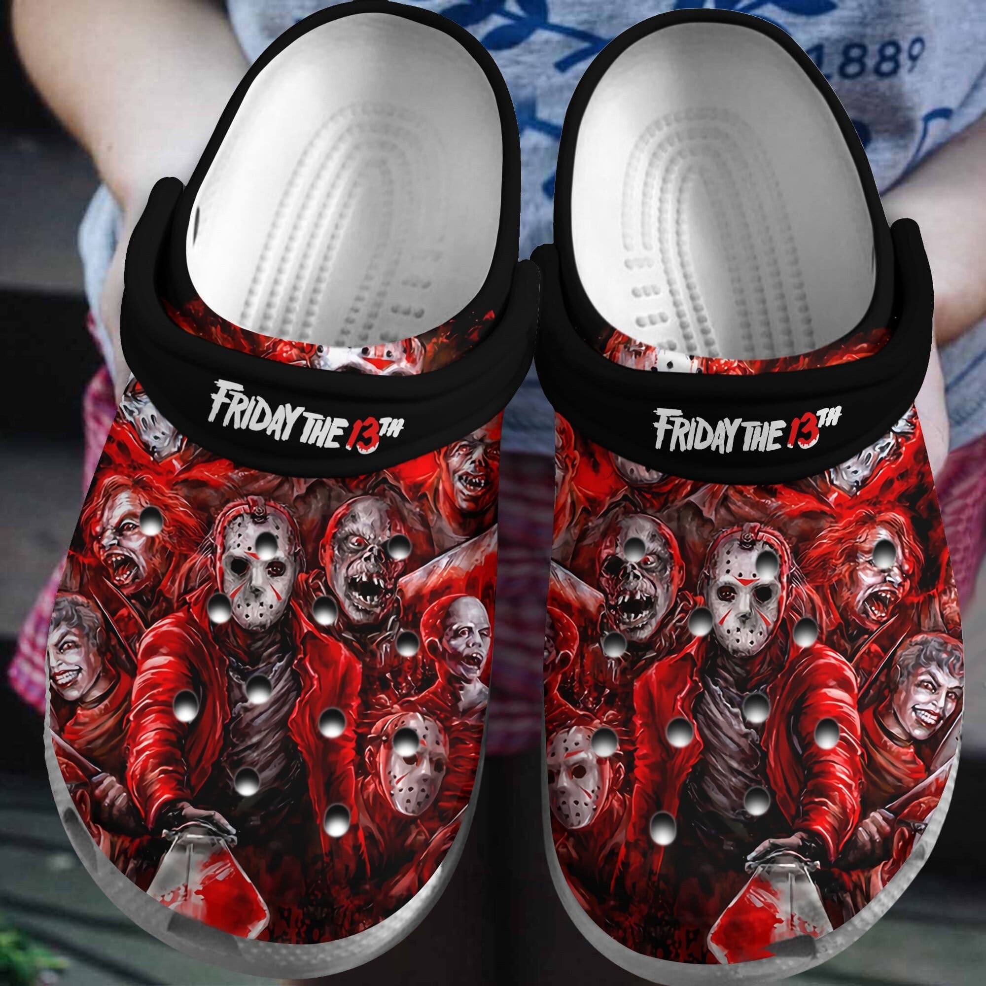 Horror Jason Voorhees Crocs Classic Clog Shoes Pancr0729