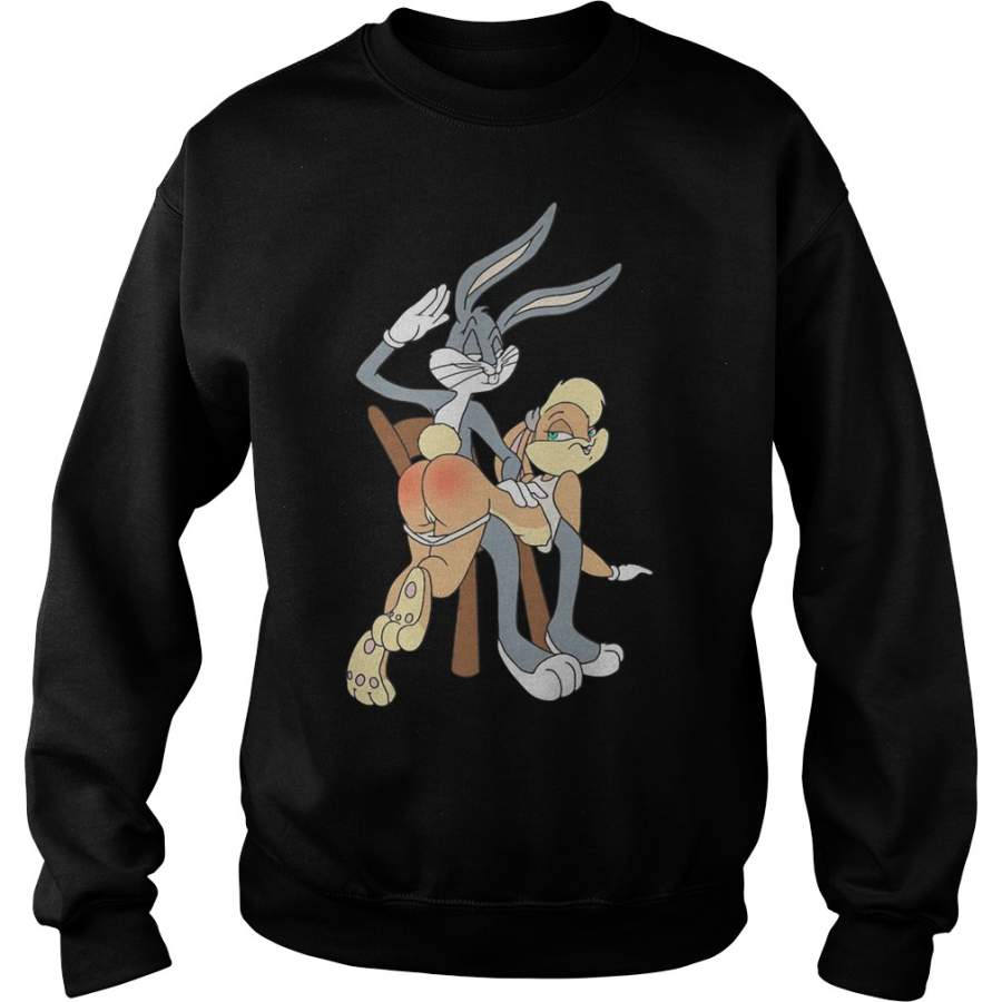 Bugs Bunny Spanking Lola Bunny Sweatshirt