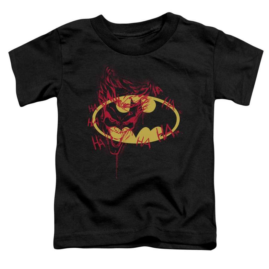 Batman – Joker Graffiti Short Sleeve Toddler Tee