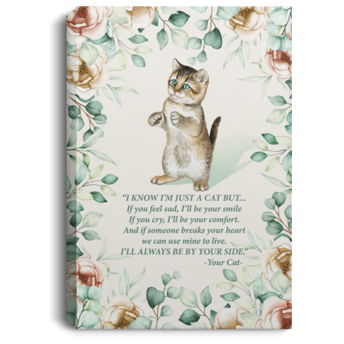 ViticStore™ I’ll Always Be By Your Side  –  Christmas canvas for decor, family gift, home decor, christmas gift